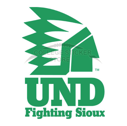 Personal North Dakota Fighting Sioux Iron-on Transfers (Wall Stickers)NO.5586